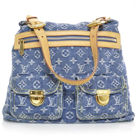 jean louis vuitton purse|Louis Vuitton denim tote.